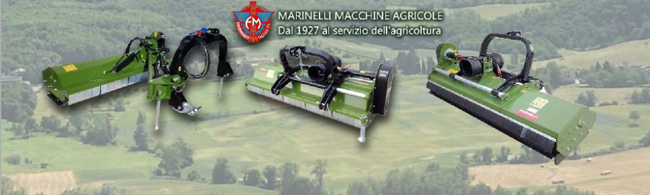 Marinelli Produttore Trinciatutto Trinciasarmenti Trinciastocchi agricolo per trattore
