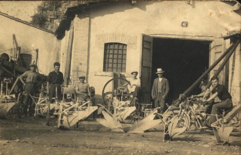 Foto storica della Famiglia Marinelli a Città di Castello (PG) nel 1932