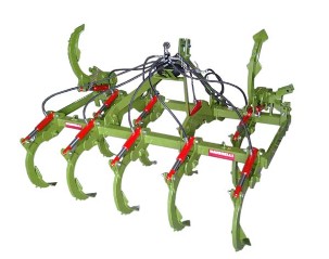 Coltivatore Estirpatore con dispositivo di sicurezza idropneumatico serie Hobbit pesante. Puoi acquistare questo attrezzo con l'aiuto degli incentivi per agricoltura del bando INAIL